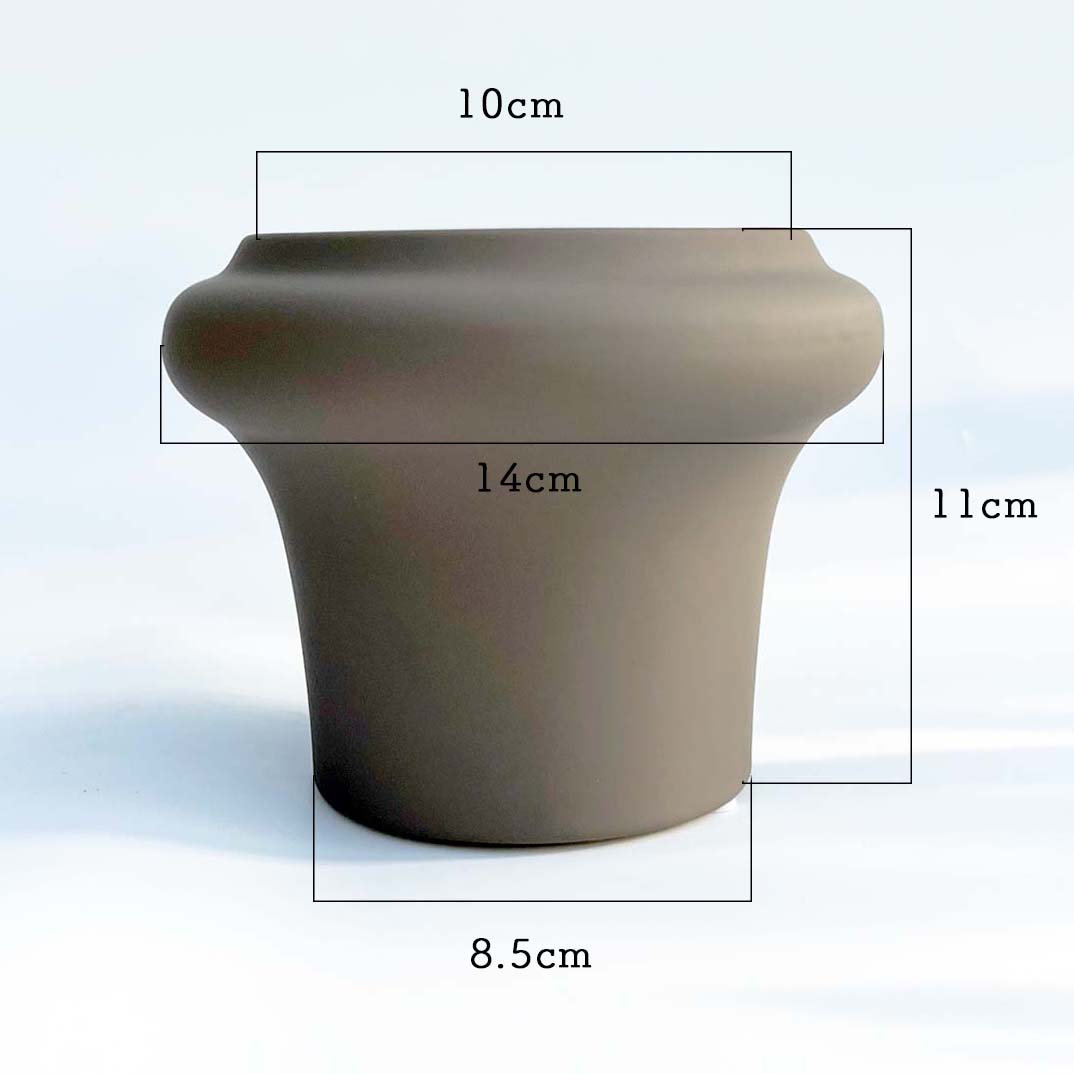 【セット商品】陶器 鉢カバー + 金属製ハンガー 吊り鉢 おしゃれ ハンギング 3 3.5号