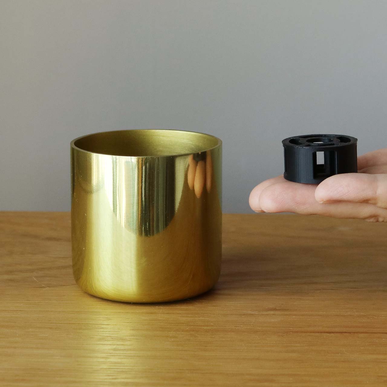 サンスベリア 2号 ミニサイズ 金属製鉢カバー入り