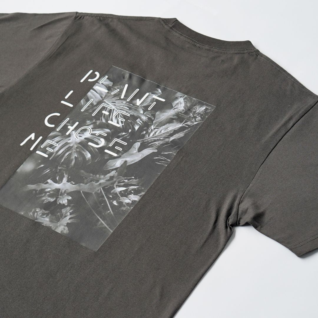 【T-SHIRT SUMIxWHITE】PLANT LIFE CHOSE ME