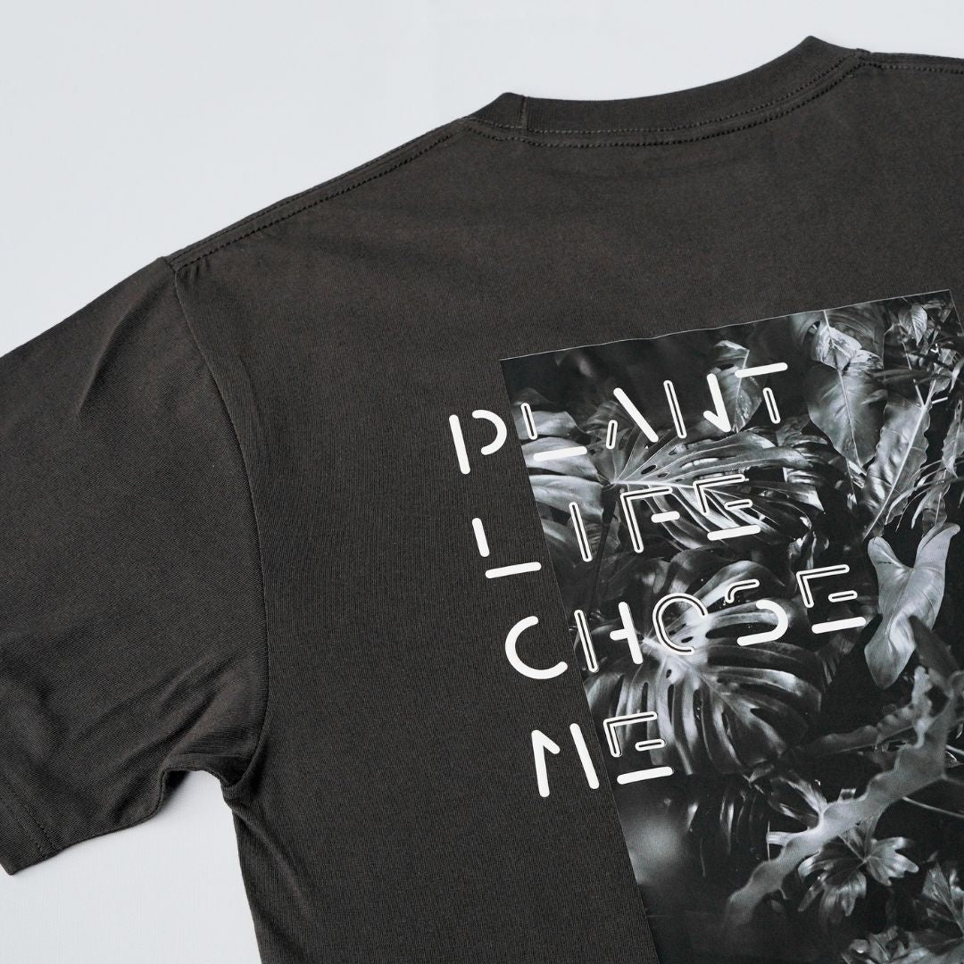 【T-SHIRT SUMIxWHITE】PLANT LIFE CHOSE ME
