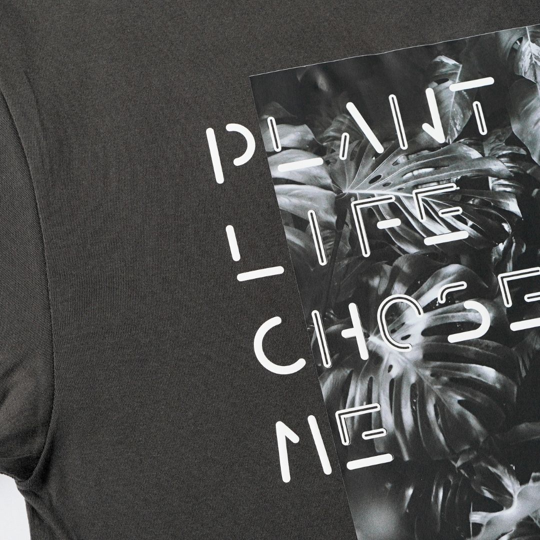 【T-SHIRT SUMIxWHITE】PLANT LIFE CHOSE ME