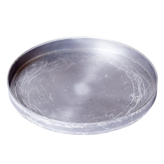 受け皿 アルミ製 ソーサー 直径15cm