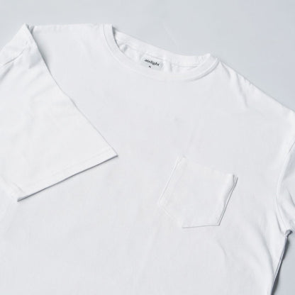 【OVERSIZED FIT T-SHIRT WHITExBLUE】PLANT LIFE CHOSE ME