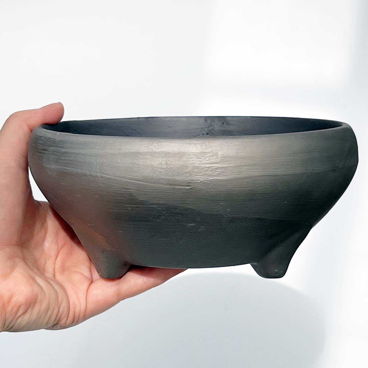 燻 瀬戸焼 盆栽鉢 TEPPATSU PLANTER 6