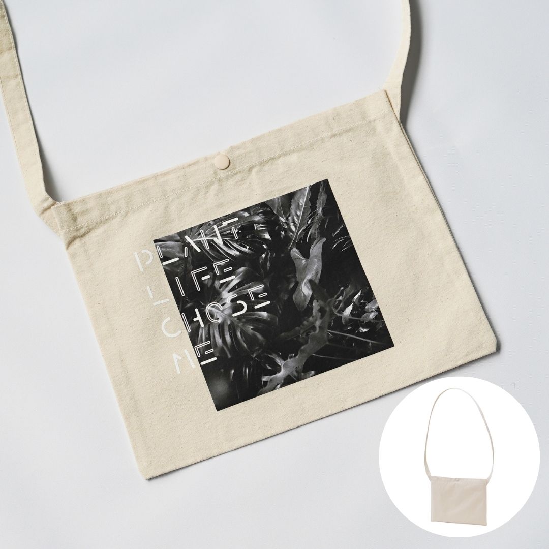 【SACOCHE WHITE】 PLANT LIFE CHOSE ME