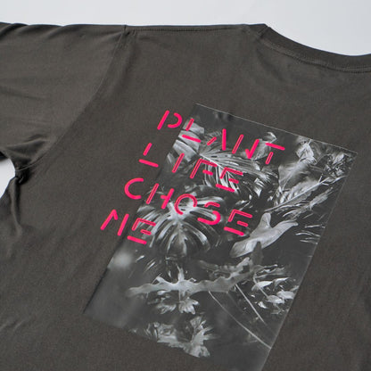 【T-SHIRT SUMIxPINK】PLANT LIFE CHOSE ME