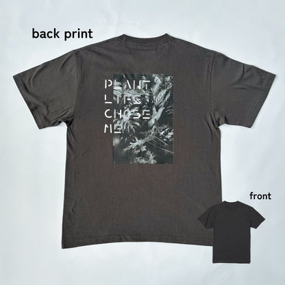 【T-SHIRT SUMIxWHITE】PLANT LIFE CHOSE ME